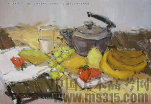 中国美术学院2011年设计建筑类色彩优秀试卷23赏析